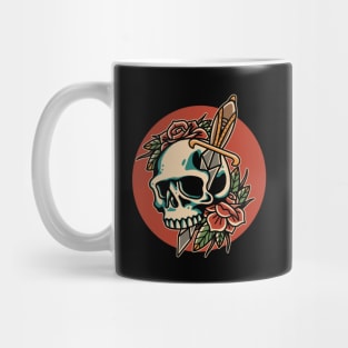 skull and roses Mug